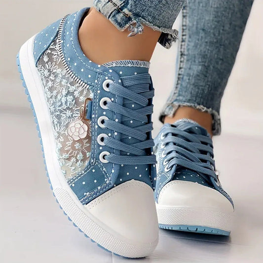 Ivy™ | Women’s Stylish Lace-Up Sneakers
