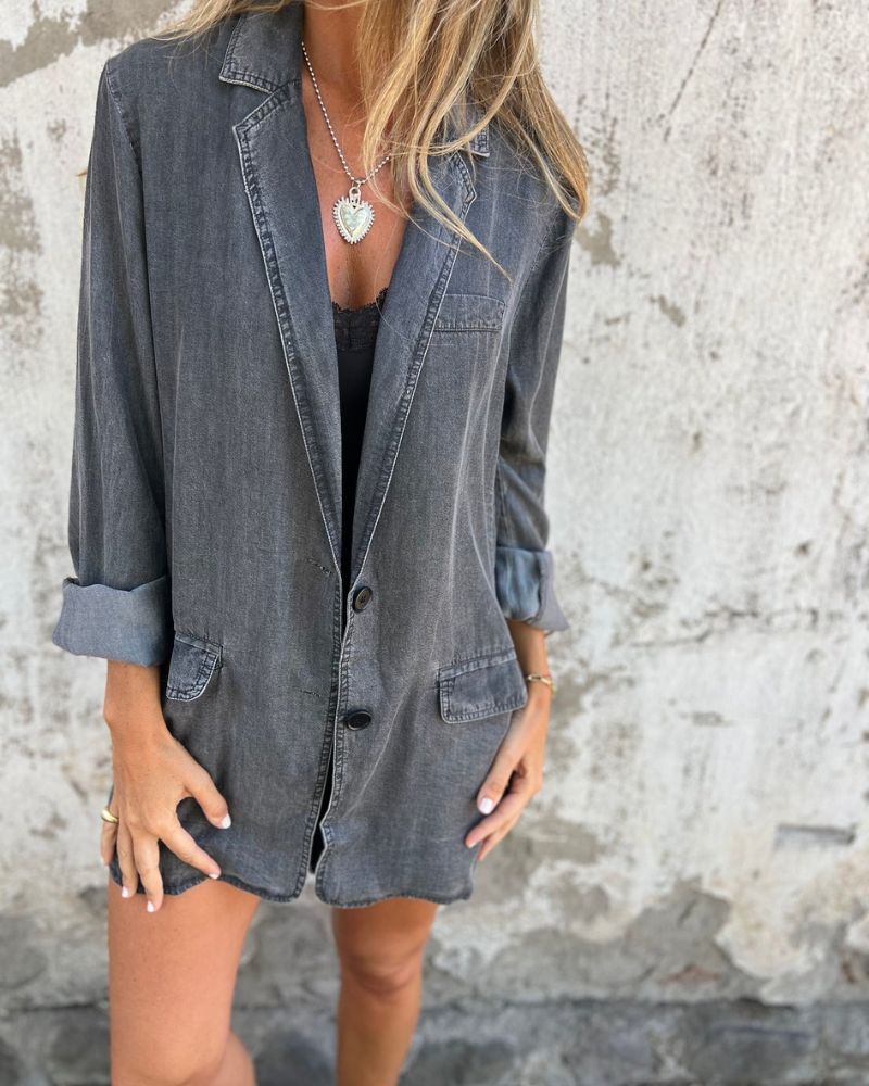 Amy | Casual Denim Blazer