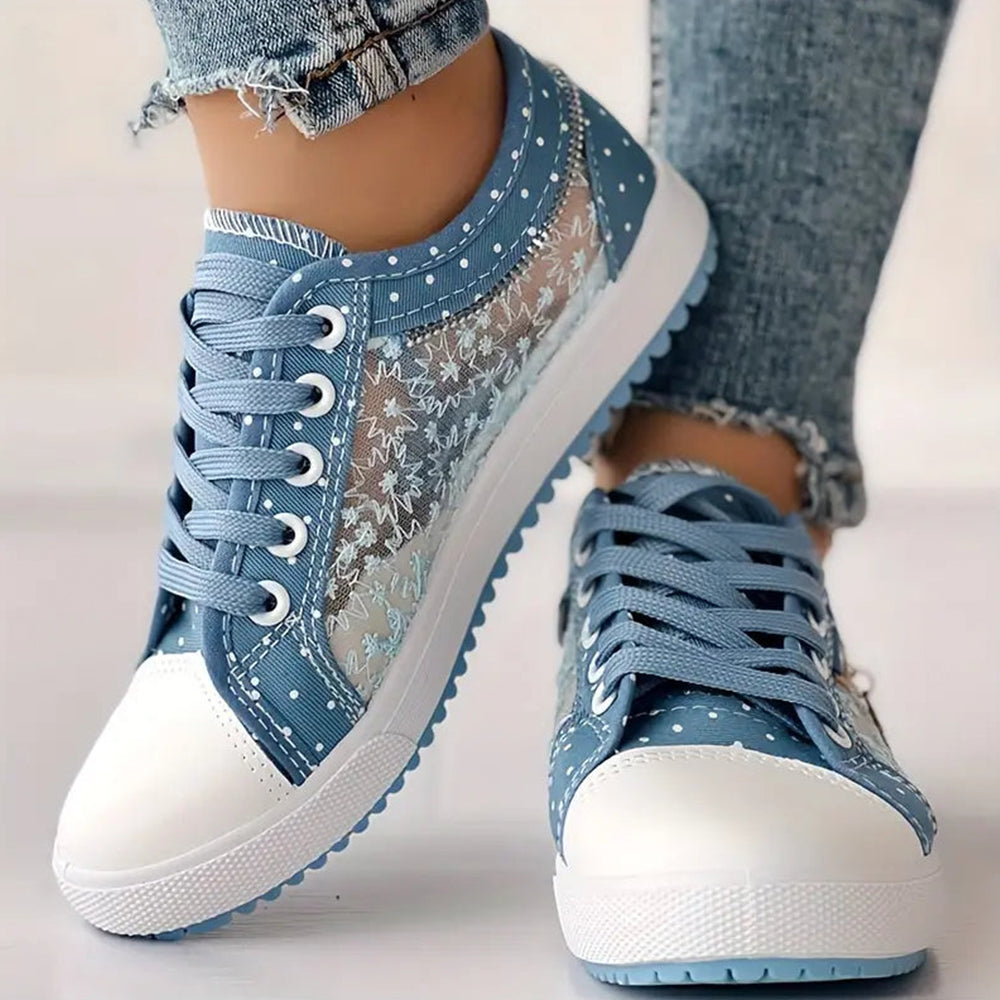 Ivy™ | Women’s Stylish Lace-Up Sneakers