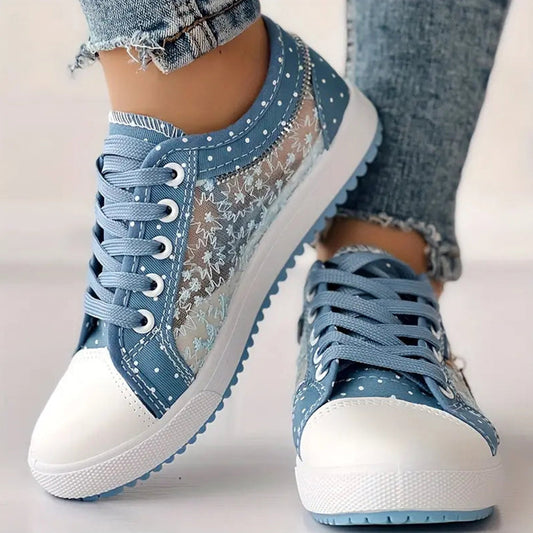Ivy™ | Women’s Stylish Lace-Up Sneakers