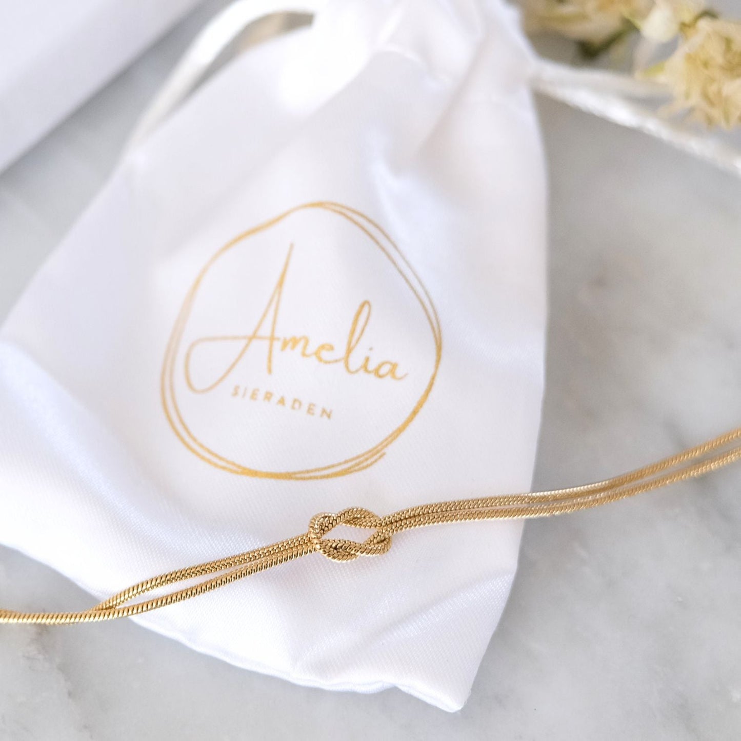 Liefdesknoop Armband SALE