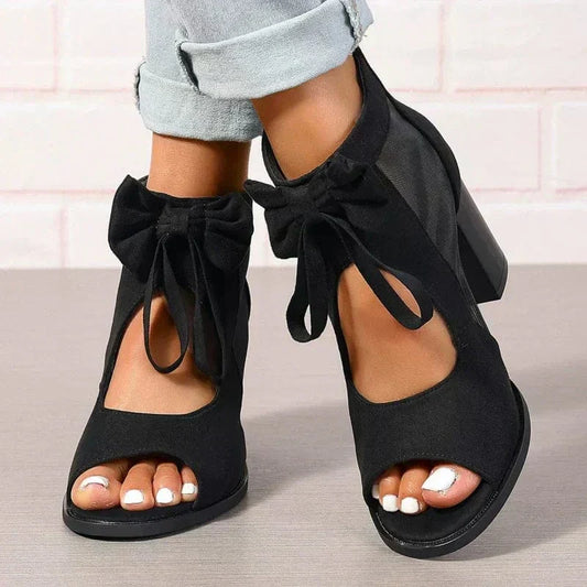 Luna Bow Heels
